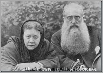 Helena P. Blavatsky e Coronel Olcott