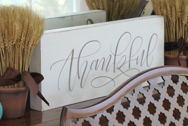 thankful sign