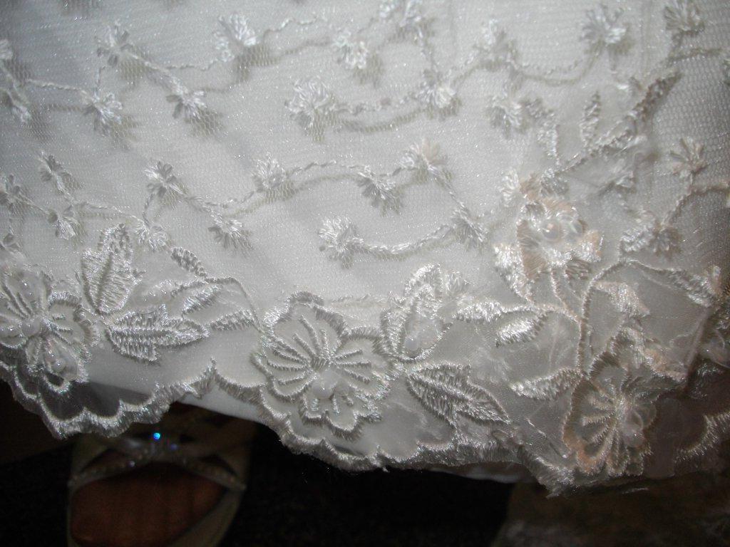 lace fabric, lace wedding gown