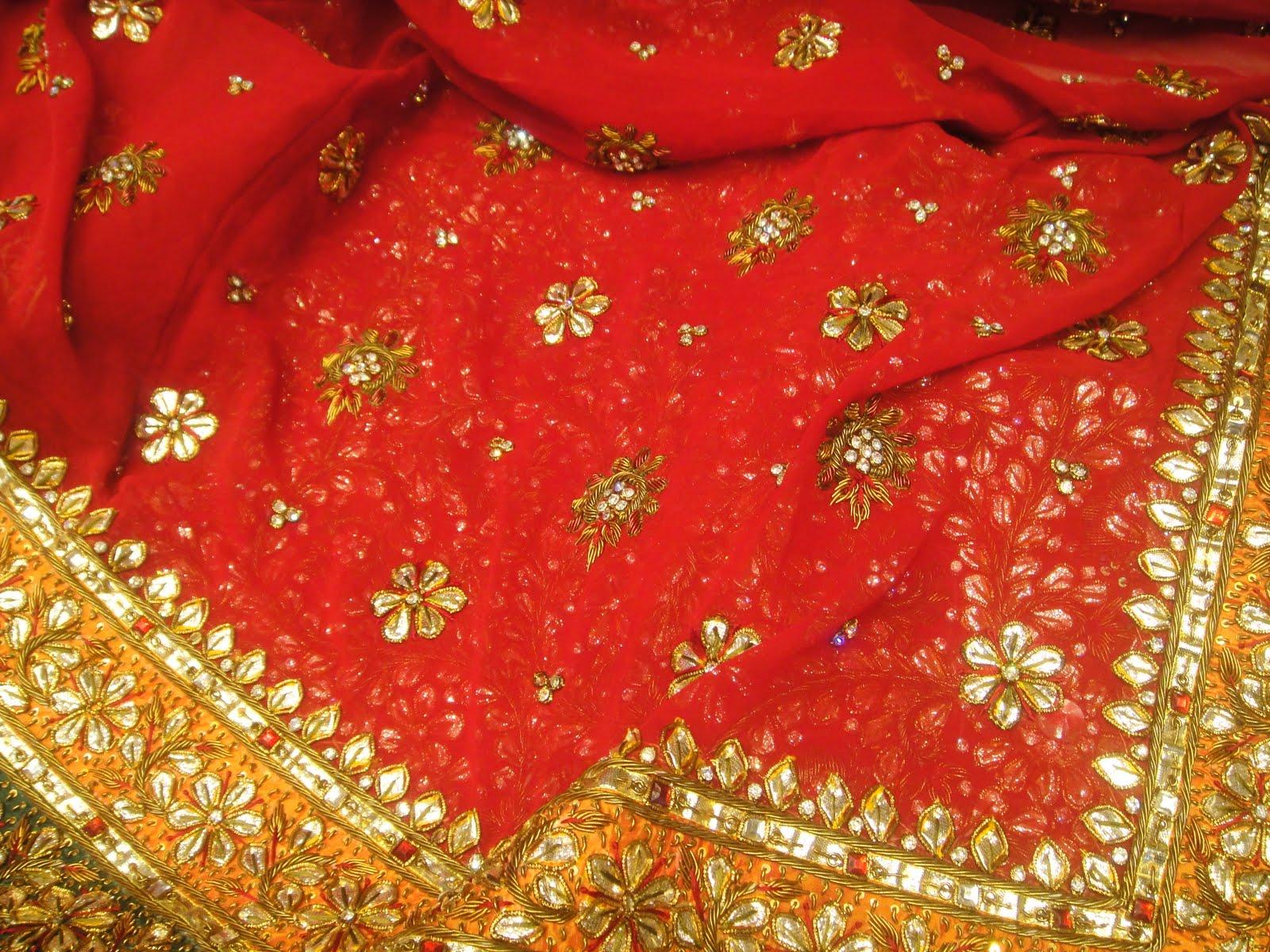 Indian wedding trousseau