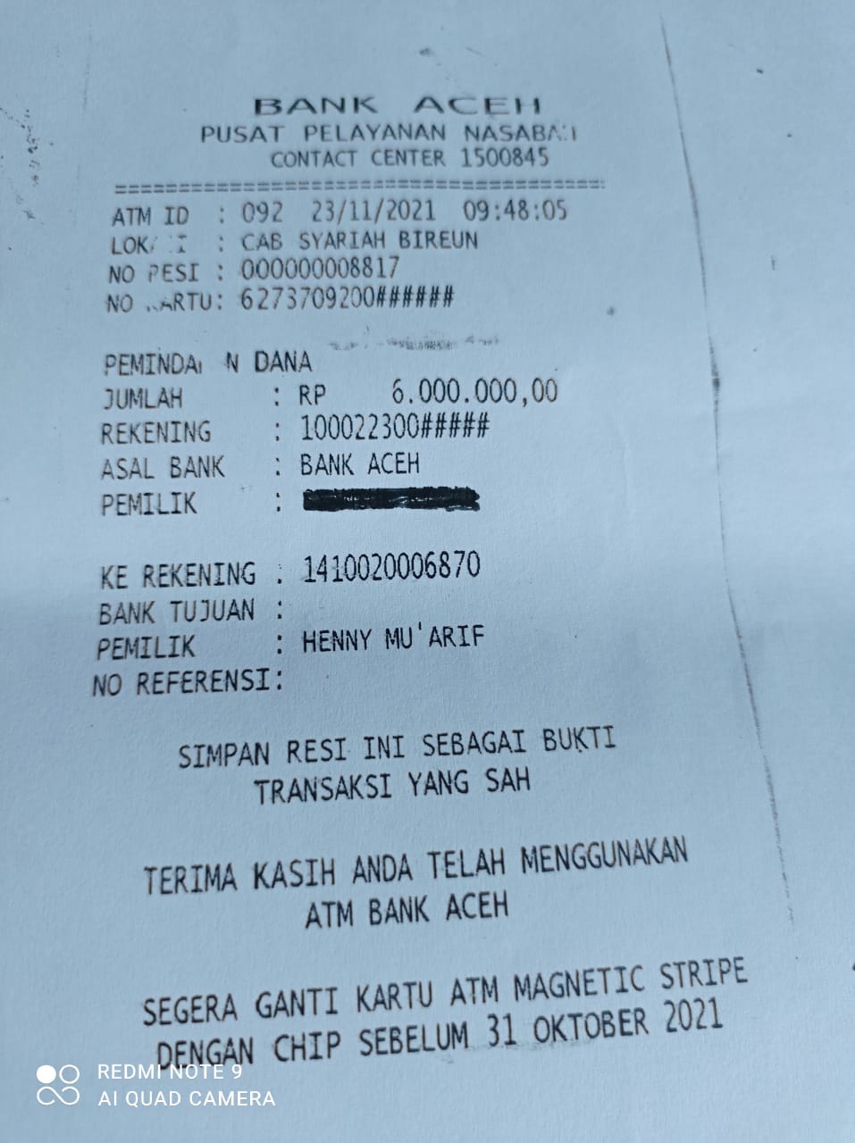 Bank jago penipuan