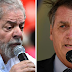 Pesquisa XP/Ipespe: Bolsonaro e Lula estão tecnicamente empatados para 2022