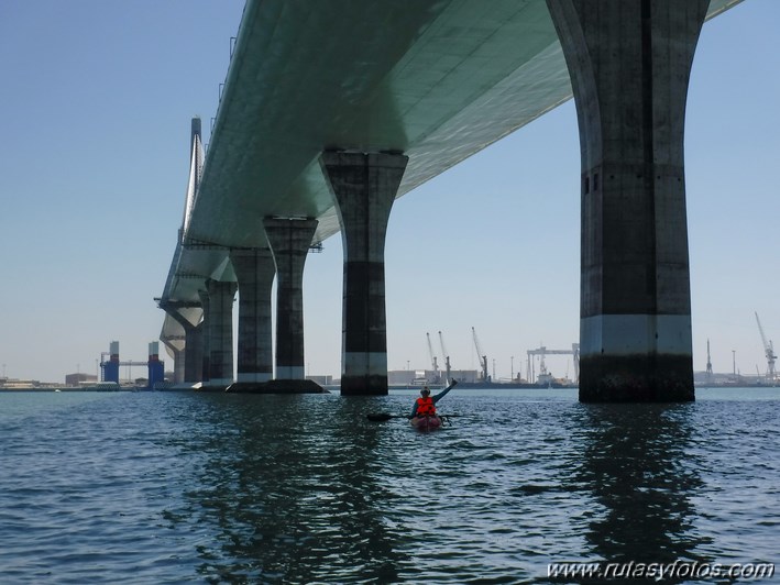 Kayak Club Nautico Elcano - Puente de la Constitución de 1812