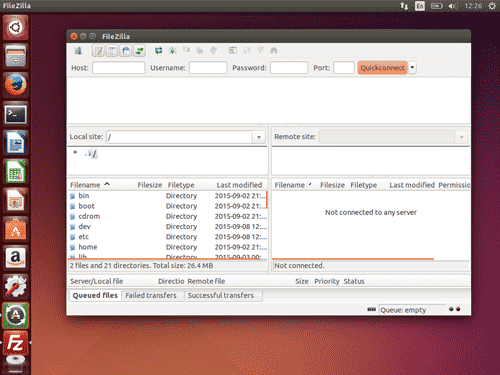 Install Filezilla Ubuntu