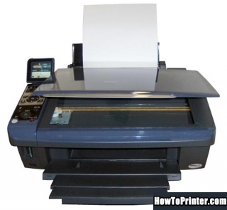 Reset Epson DX8400 printer use Epson reset software