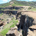 Cliffs on south side of Wybung Head (249385)