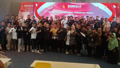 YP3K Hadiri Konsolidasi Nasional Bawaslu Dengan Pemantau Pemilu Se Indonesia