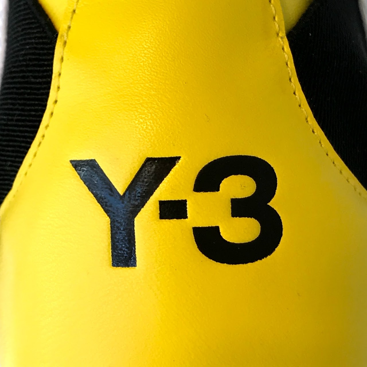 Y-3 Yellow Kazuhiri Cutout Hightops