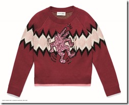 30548_Coach x Keith Haring Zig Zag Crewneck Sweater