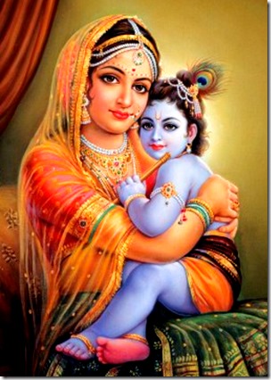 [Krishna and Yashoda]