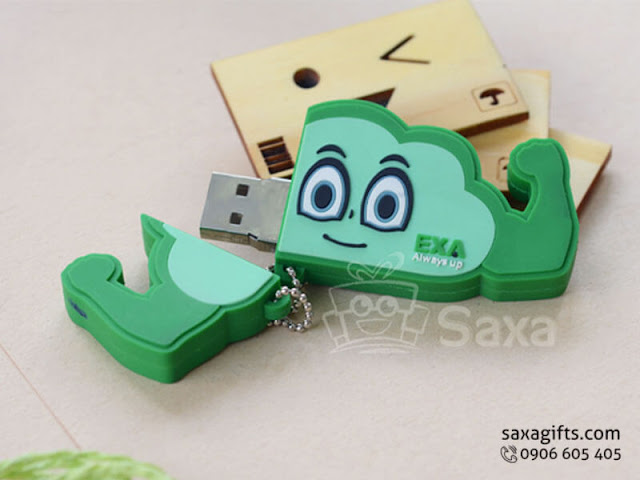 Hoa, quà, đồ trang trí: Đặt làm usb quảng cáo vỏ cao su, usb in logo tại TPHCM Usb-cao-su-01