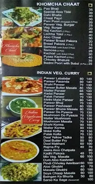 Pandey Ji menu 3