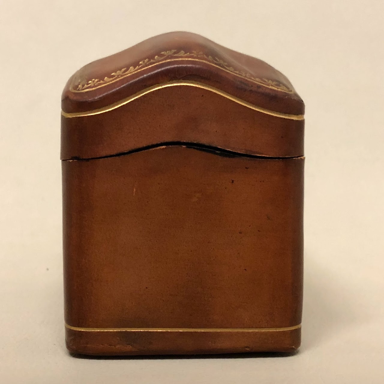 Neiman Marcus Leather Card Box