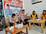 Jum'at Curhat, Kapolres Soppeng Sasar Warkop AR Coffee 