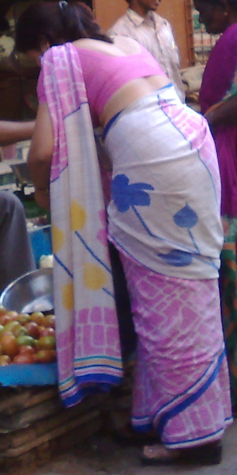 Hot Saree Backs Saree Back Aunties