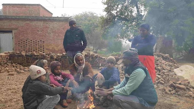 अचानक मौसम ने ली करवट ,सर्द हवा चलने से बढ़ी ठंड