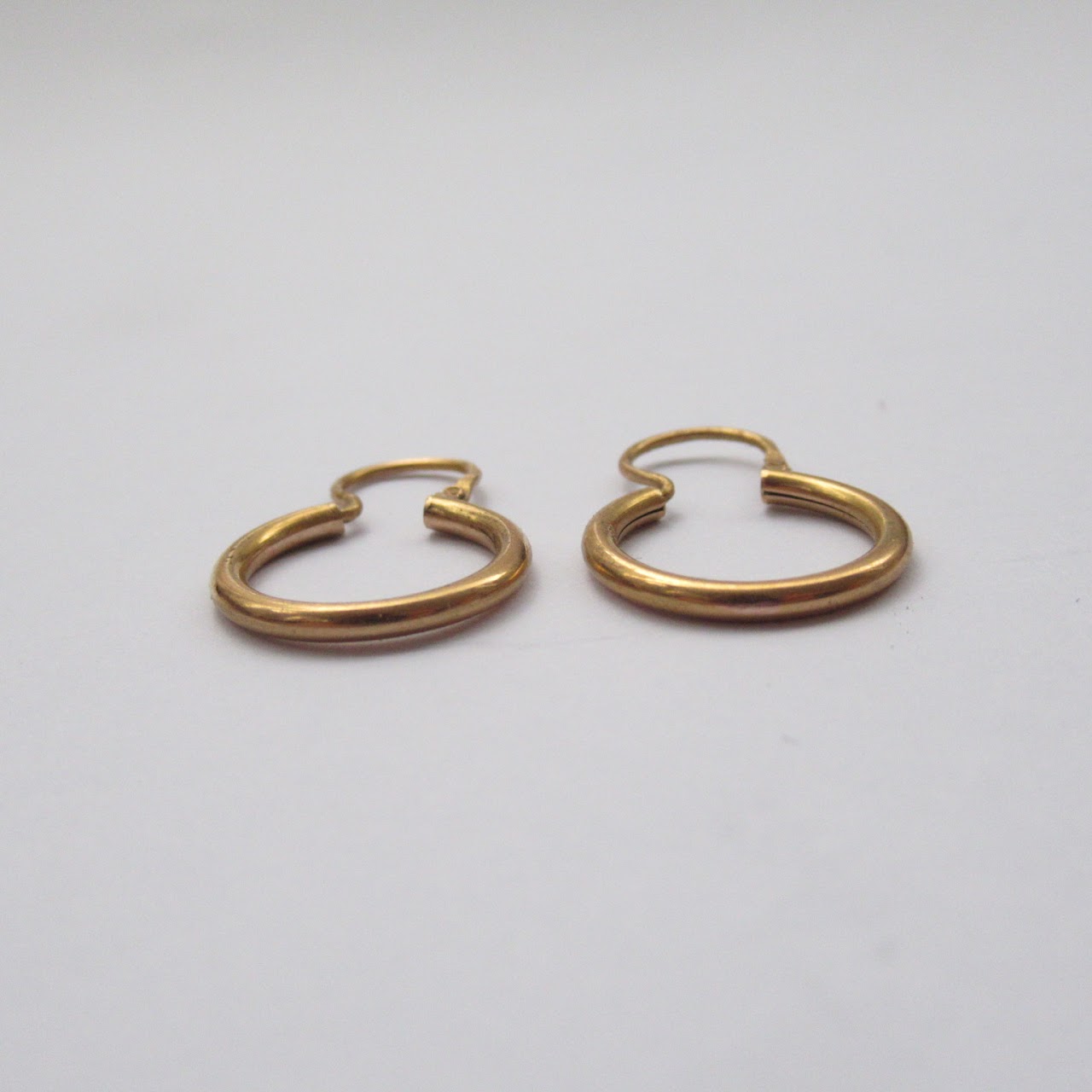 14K Gold Small Hoops