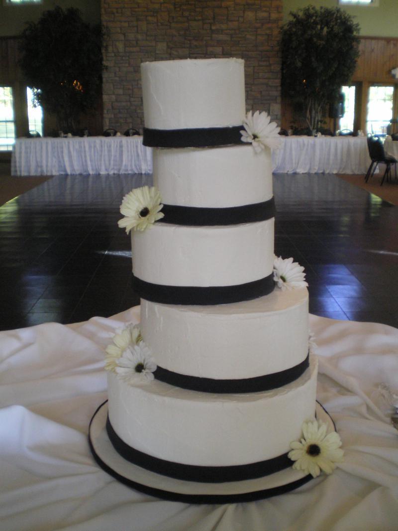 Snowflake Wedding Cake