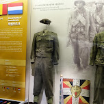 Belgium and Luxembourg gear used in the Korean War in Seoul, South Korea 