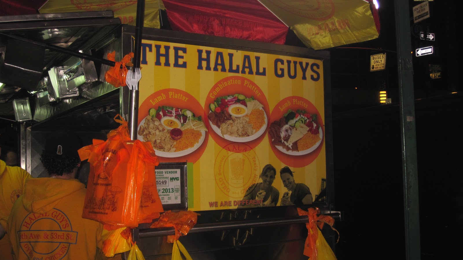 Cannundrums: Halal Guys Cart - 53rd and 6th in NYC