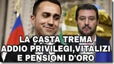 Taglio pensioni d'oro