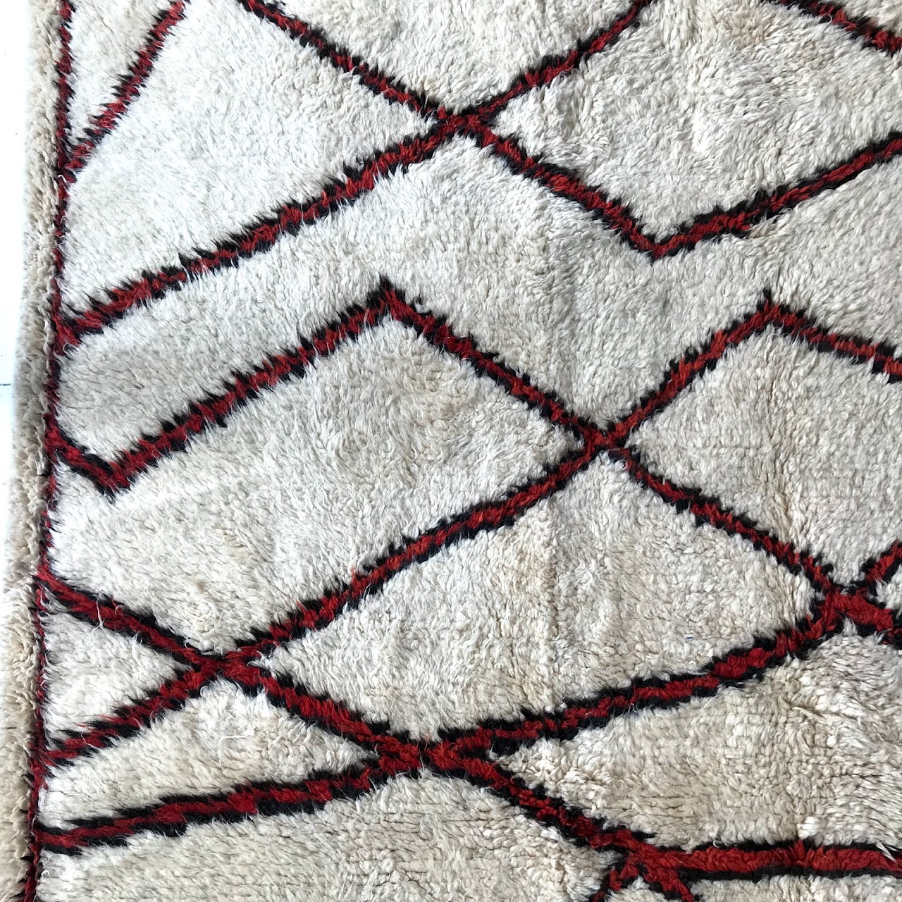 Moroccan Wool Area Rug