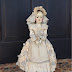 Queen Anne doll , wedding costume .