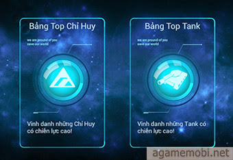 BangBang Mobile Chọn Bảng Xếp Hạng muốn xem