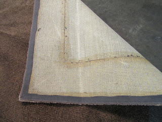 Bordered Brown Rug 2