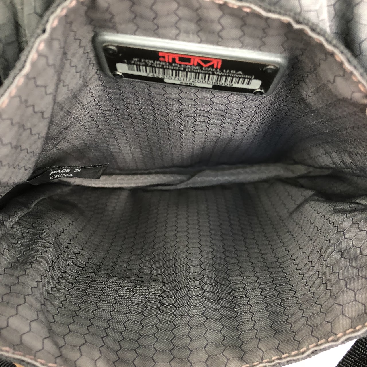 Tumi Crossbody Travel Bag