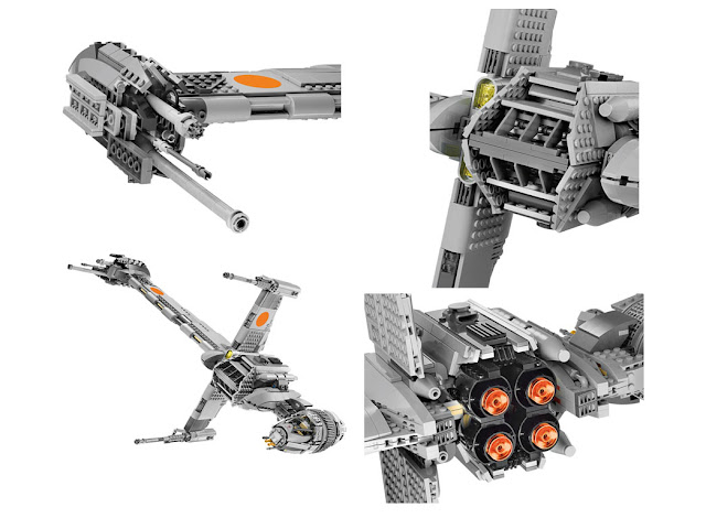 10227 レゴ B-ウィング スターファイター（スターウォーズ：UCS） | レゴステ｜レゴのニュース・レビュー・データベースのブログ