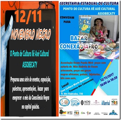 Novembro negro  BAZAR AFRO A