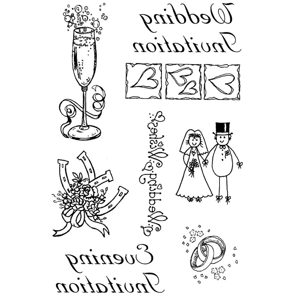 Stamp Set, Wedding Wishes