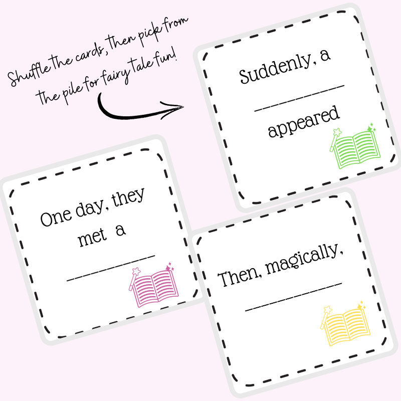 Build a Fairy Tale Storytelling Activity with FREE Printable Cards