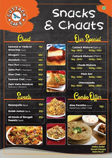 Cuttack Cafe menu 