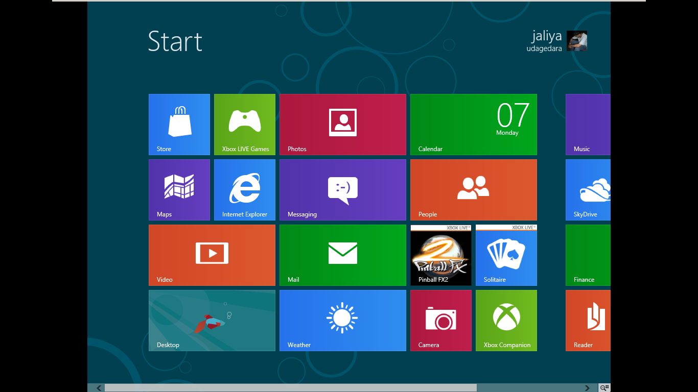 Jaliya S Blog Installed Windows 8 Consumer Preview