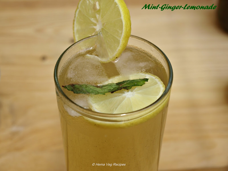 Mint Ginger Lemonade