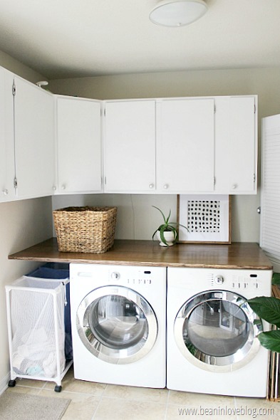 DIY Plywood Countertop - Bean In Love