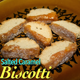 Salted Caramel Biscotti with Almonds and Pecans – Homemade Italian