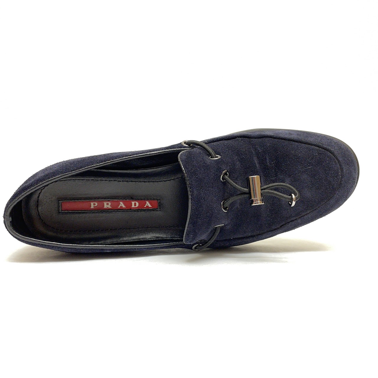 Prada Suede Loafers