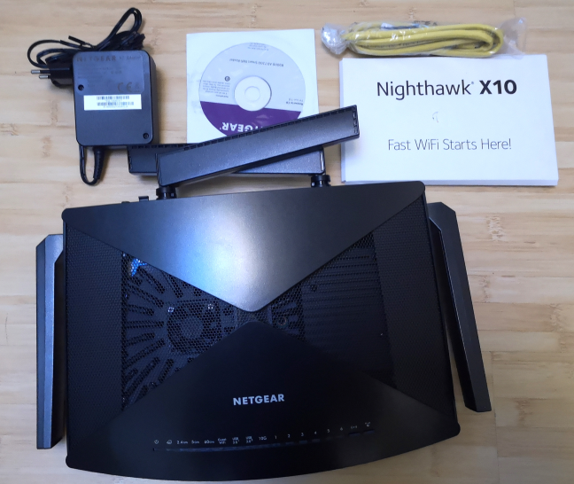 Desembalaje de Netgear Nighthawk X10