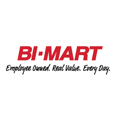 Bi-Mart Membership Discount Stores logo