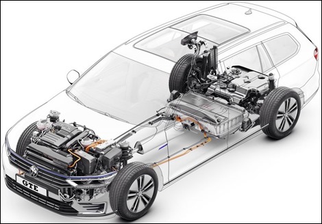 Passat-GTE-Batterier-Placering