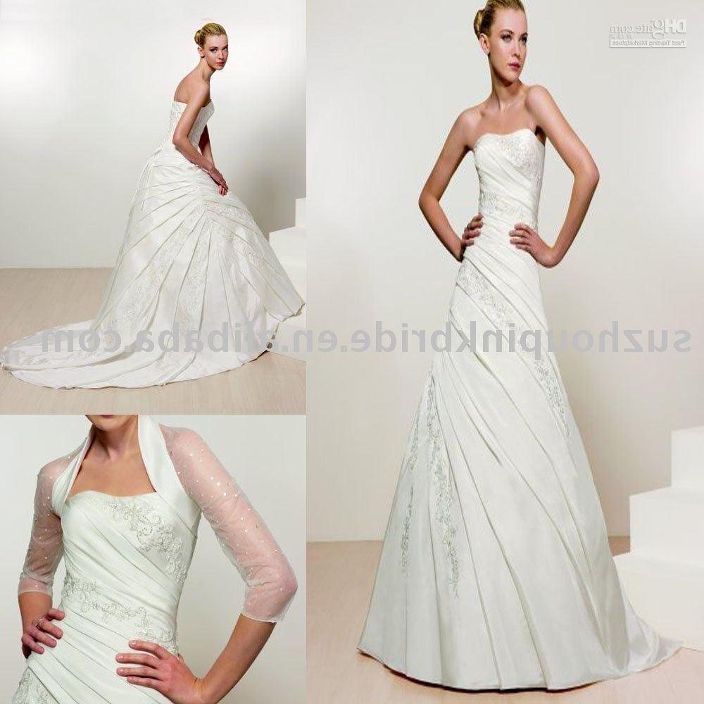 Wholesale - - 2010 Ambrosia Styel Ball Gowns lace Satin embroidery wedding