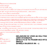  – předepsaná forma na navrhování raj.daMA