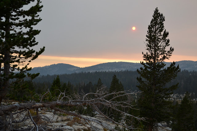 red orb in the sky