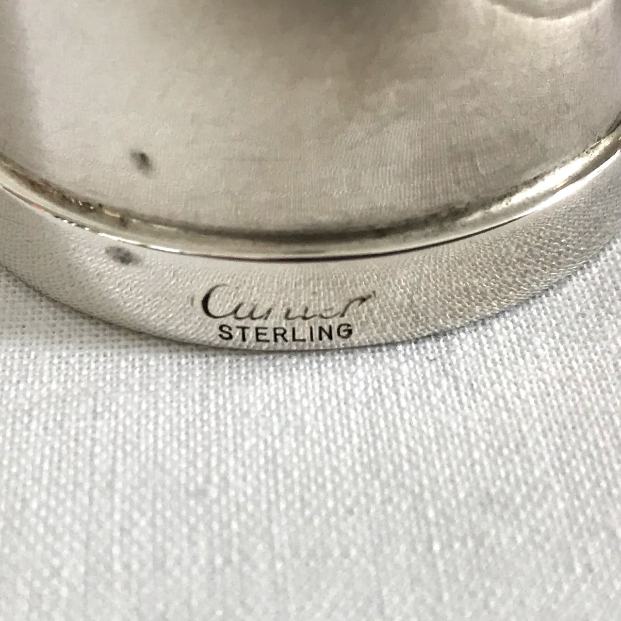 Cartier Sterling Silver Salt Shaker & Pepper Grinder Pair