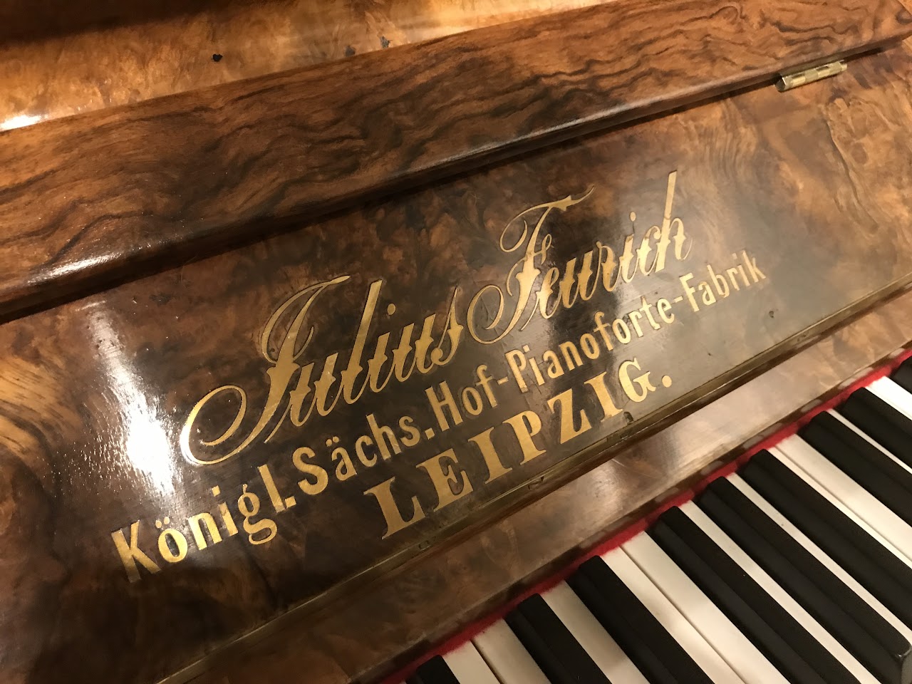 Julius Feurich Urpright Piano