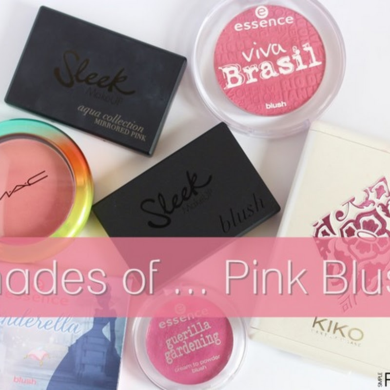 [Blogparade] 7 Shades of Pink Blushes