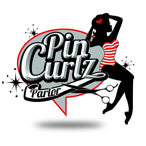 Pin Curlz Parlor logo